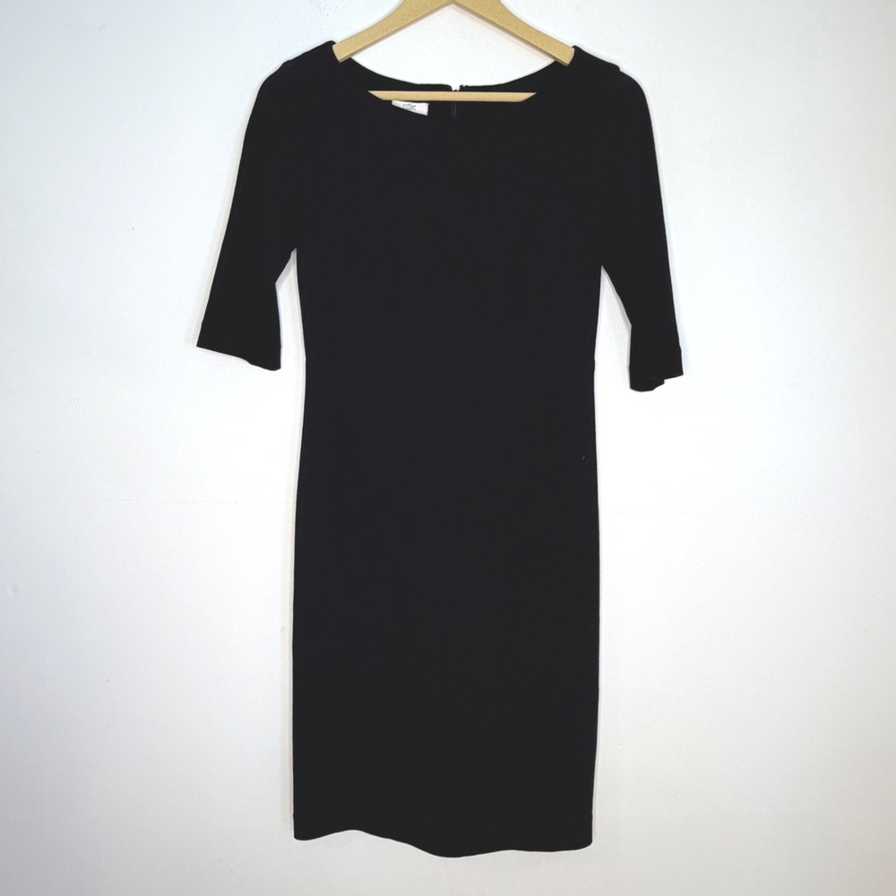 Suze Chin for Maggy Boutique Sheath Dress Womens 2 Black Professional LBD